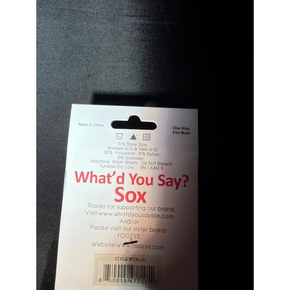 What'd You Say? Sox My Haters Are My Motivators Black Novelty Crew Socks WYS-15
